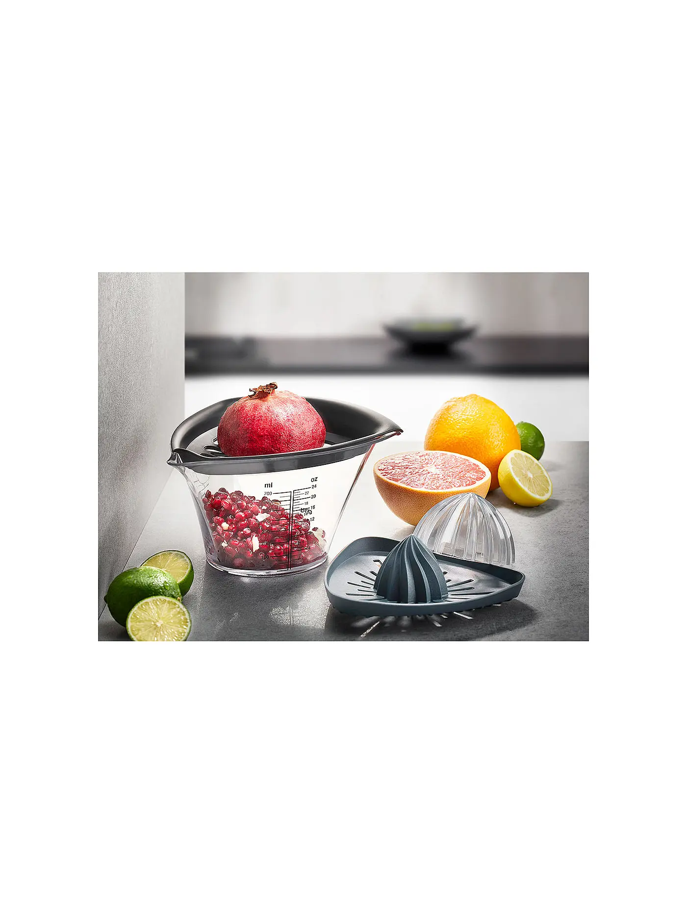 GEFU | Granatapfelentkerner und Entsafter FRUTI 0,7l | 